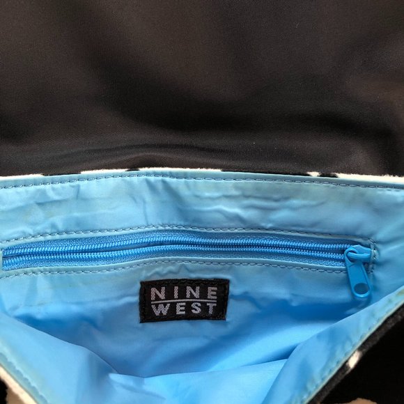 Nine West Holstein Cow Print Purse - Picture 6 of 6